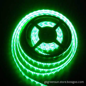 Green LED Strip Lights, 12V Waterproof, 5050